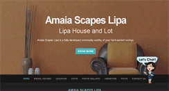 Desktop Screenshot of amaiascapeslipa.com