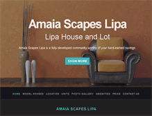 Tablet Screenshot of amaiascapeslipa.com